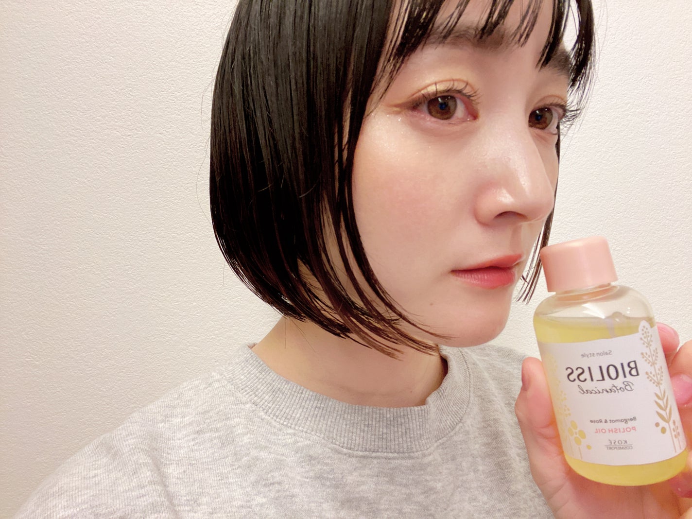 ボタニカル ポリッシュオイル/SSビオリス/ヘアオイルを使ったクチコミ(5枚目)