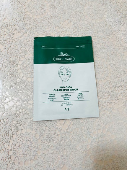 プロCICA クリアスポットパッチ/VT/その他スキンケアを使ったクチコミ(1枚目)