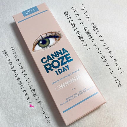 CANNA ROZE 1DAY/URIA i-DOL/ワンデー(1DAY)カラコンを使ったクチコミ(7枚目)