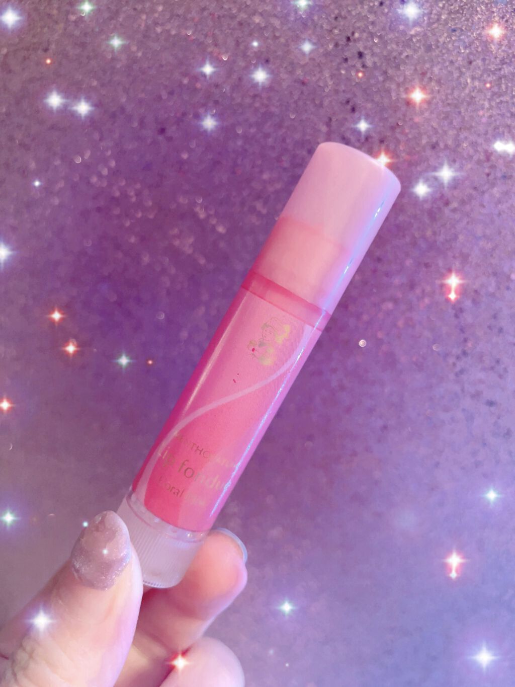 リップフォンデュ コーラルピンク/メンソレータム/リップバームを使ったクチコミ（2枚目）