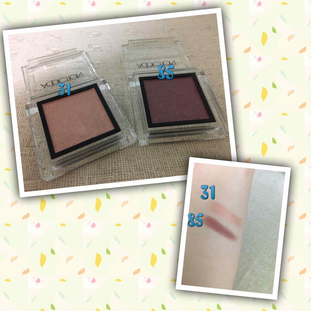 アディクション ザ アイシャドウ/ADDICTION/単色アイシャドウを使ったクチコミ（2枚目）