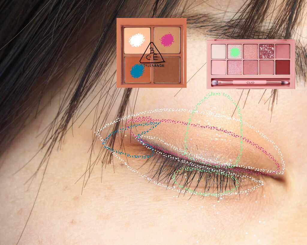 プロ アイ パレット/CLIO/アイシャドウパレットを使ったクチコミ（3枚目）