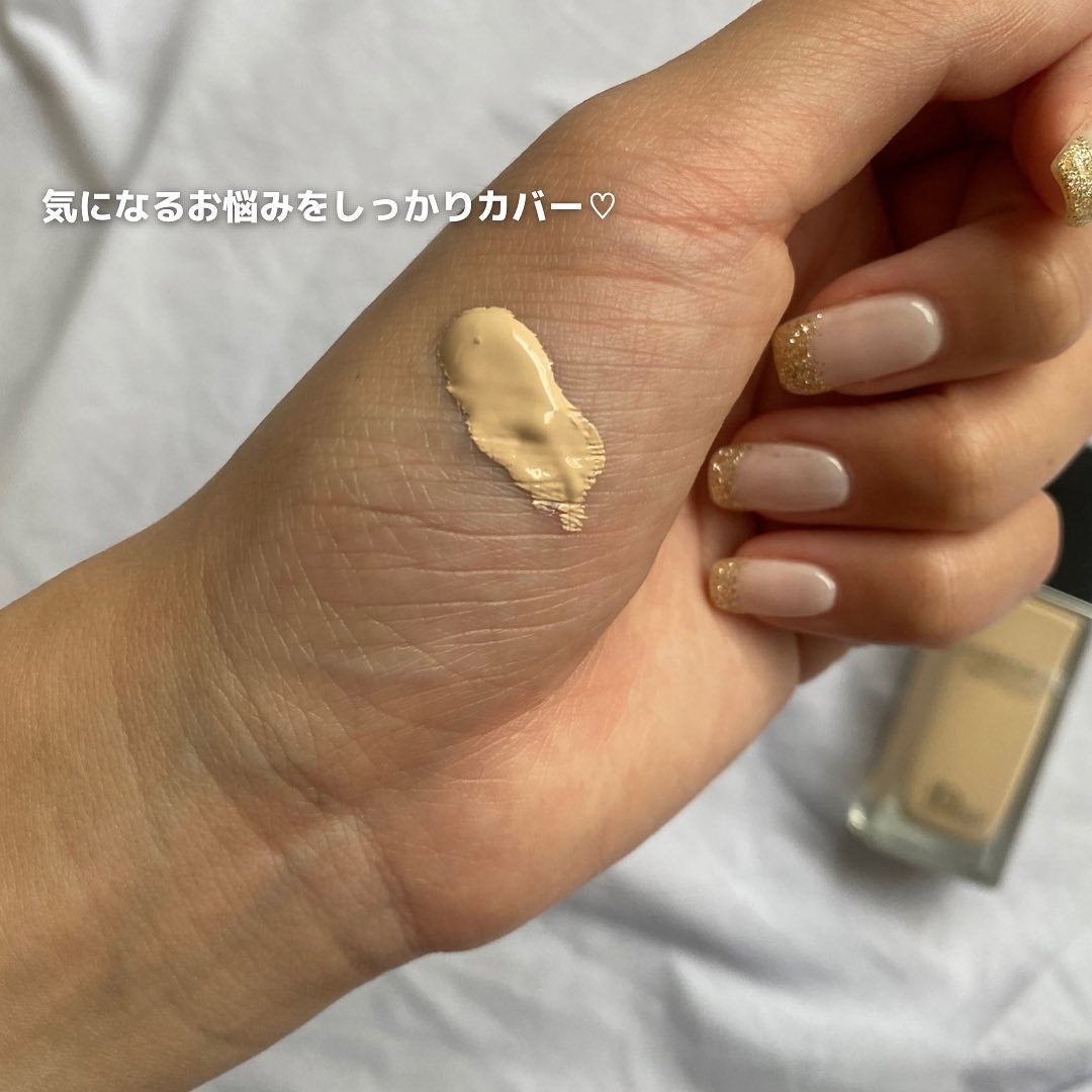 ディオールスキン フォーエヴァー フルイド グロウ/Dior/リキッドファンデーションを使ったクチコミ(6枚目)