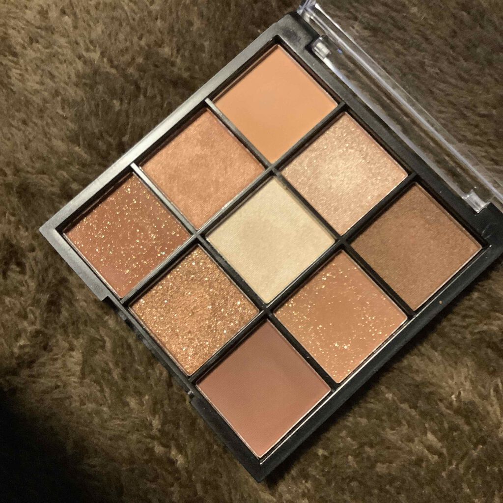 UR GLAM　BLOOMING EYE COLOR PALETTE/U R GLAM/アイシャドウパレットを使ったクチコミ（1枚目）