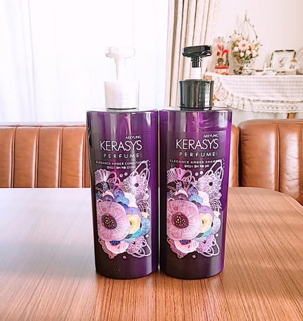 パフューム エレガンスアンバー シャンプー&コンディショナー/KERASYS/シャンプー・コンディショナーを使ったクチコミ(1枚目)