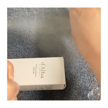 ダルバ ホワイトトリュフバイタルスプレーセラム/ダルバ/ミスト状化粧水を使ったクチコミ(6枚目)