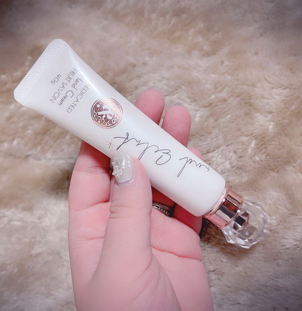 薬用美白ハンドクリーム メルティフルールの香り/and Eclat/ハンドクリームを使ったクチコミ(2枚目)