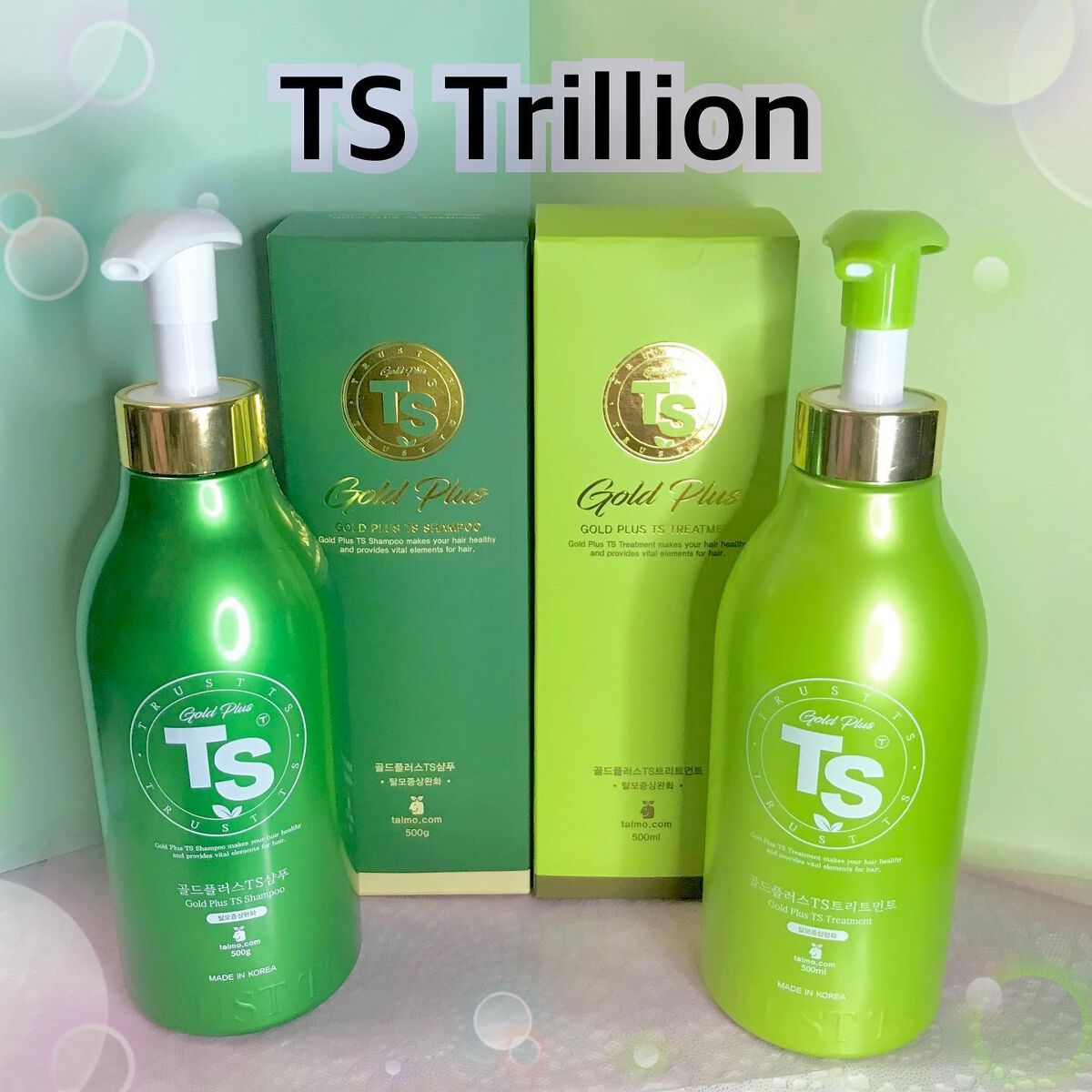 ゴールドプラスTSシャンプー / TSトリートメント/TS Trillion/市販シャンプーを使ったクチコミ（1枚目）