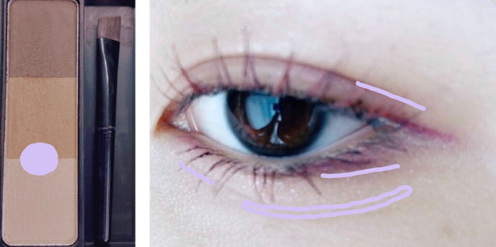 【旧品】パーフェクトスタイリストアイズ/キャンメイク/アイシャドウパレットを使ったクチコミ(4枚目)