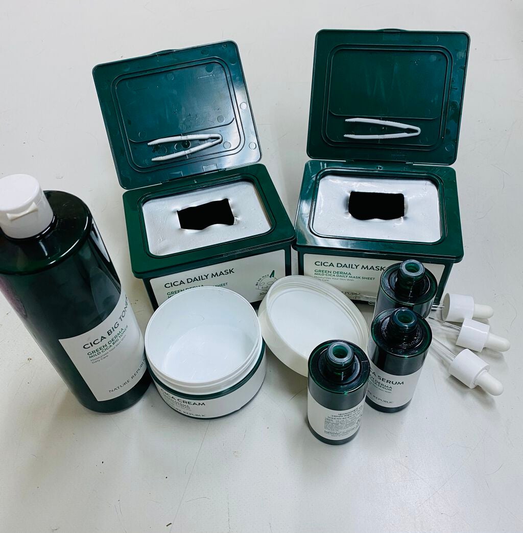 グリーン ダーマCICAビックトナー/ネイチャーリパブリック/化粧水を使ったクチコミ(1枚目)