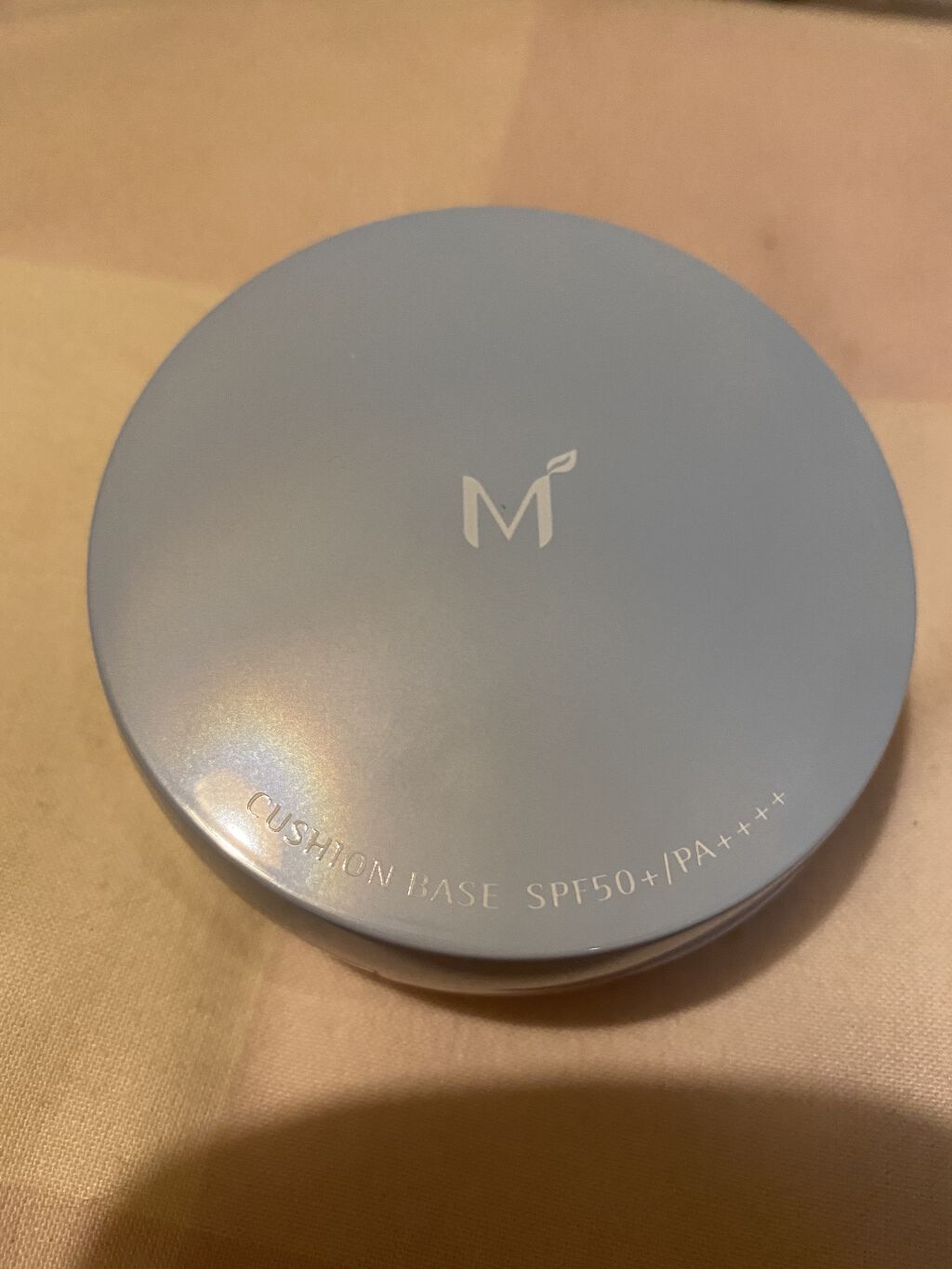 M クッションベース（ブルー）/MISSHA/化粧下地を使ったクチコミ（3枚目）