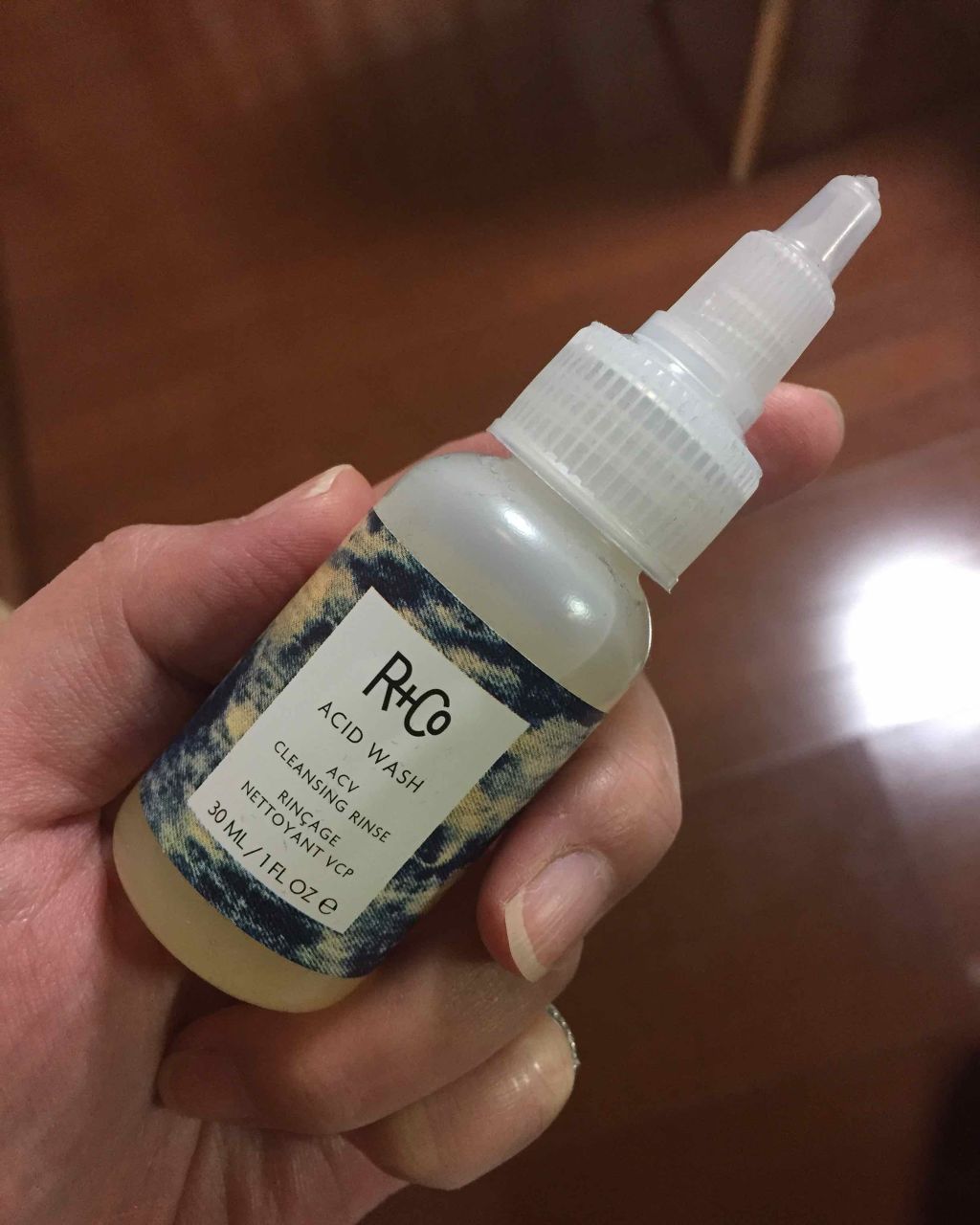 Acid Wash ACV Cleansing Rinse/R+Co/頭皮クレンジングを使ったクチコミ(1枚目)