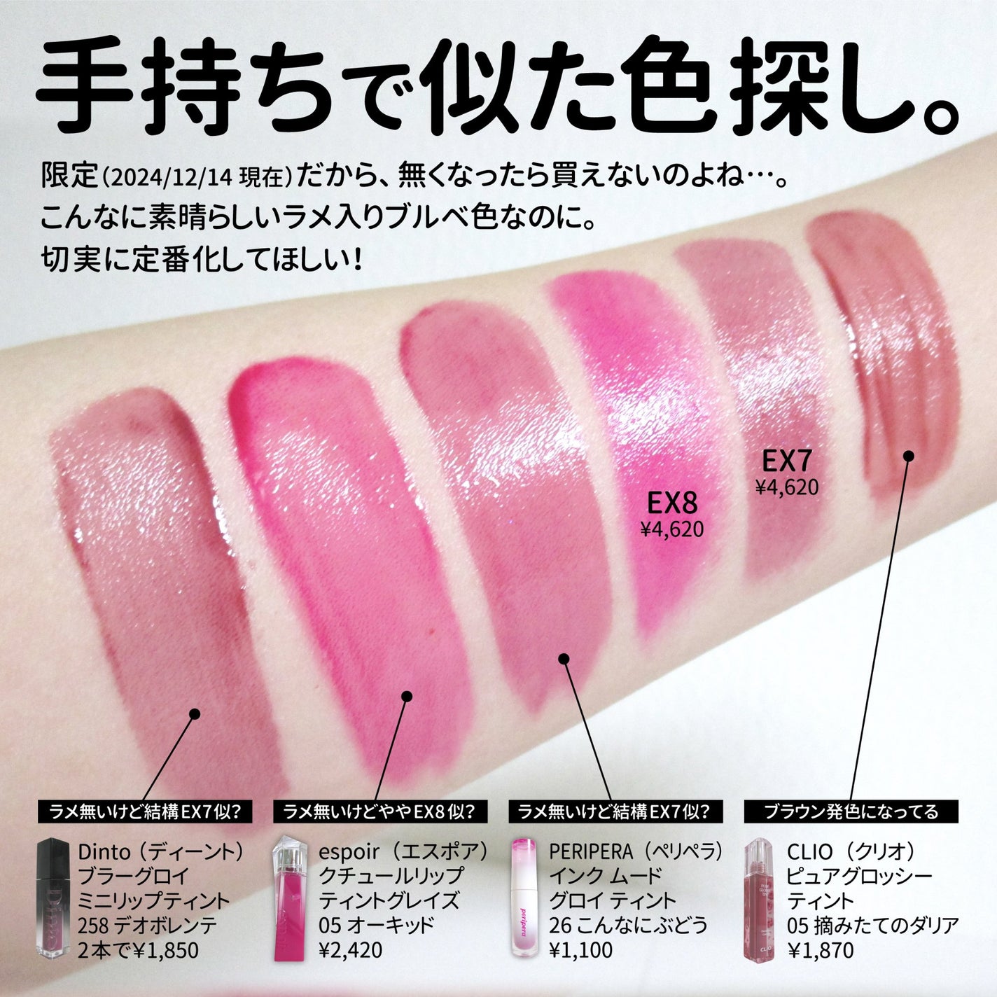 ペリペラ インク ムード グロイ ティント/PERIPERA/リップティントを使ったクチコミ(9枚目)