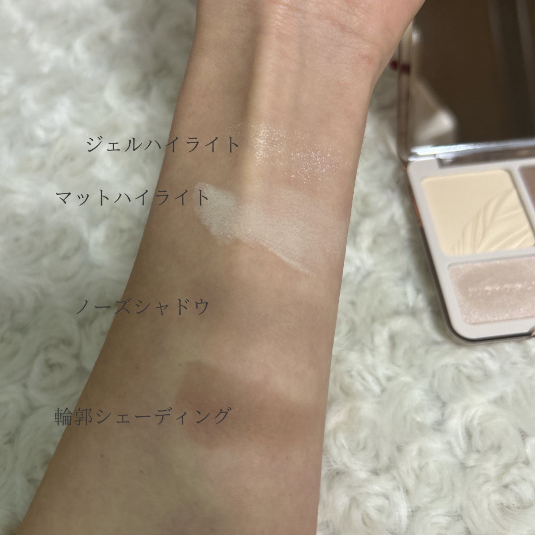 JUDYDOLL メリハリマスターパレット/JUDYDOLL/パウダーハイライトを使ったクチコミ(4枚目)