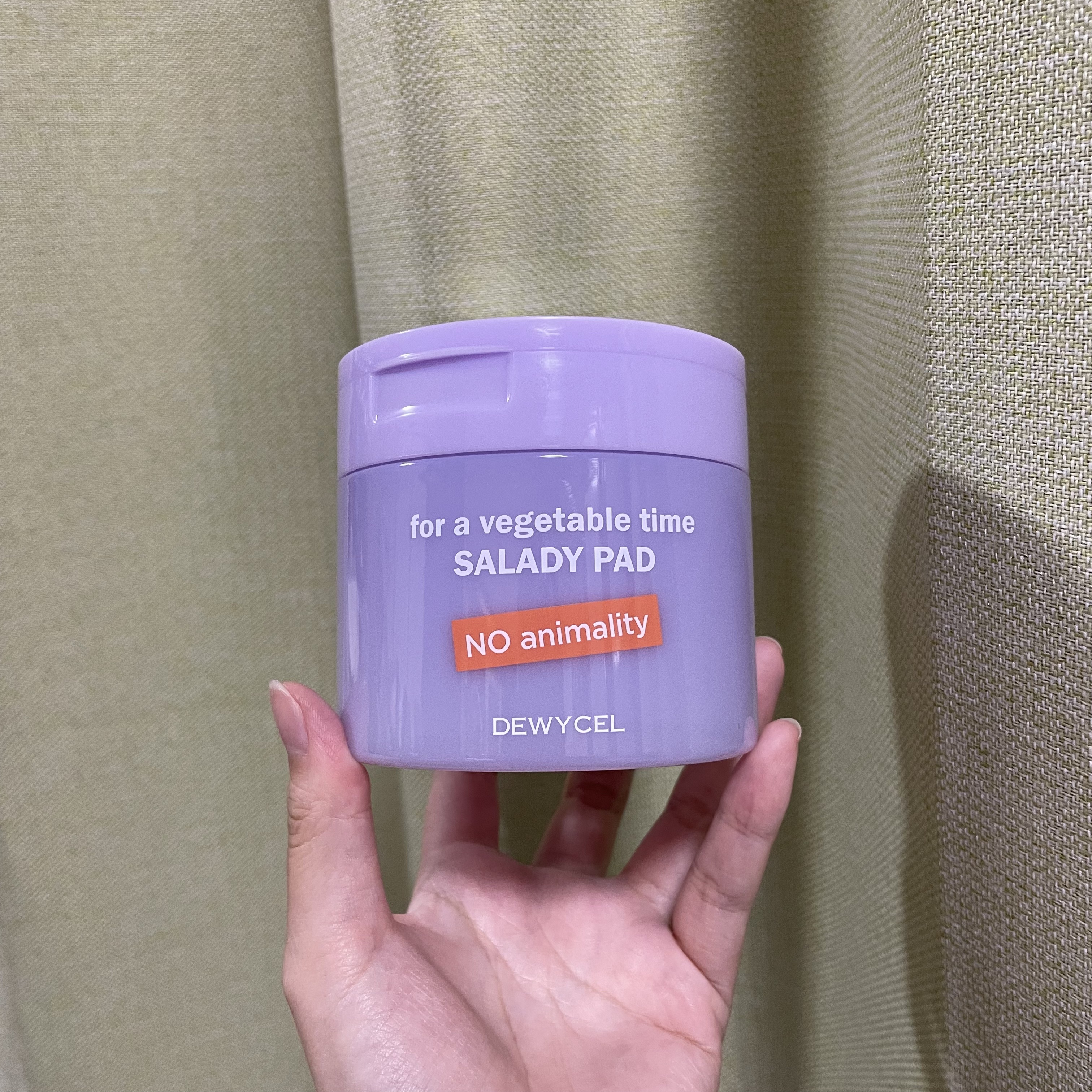 SALADY PAD 70EA/DEWYCEL/拭き取り化粧水を使ったクチコミ（2枚目）