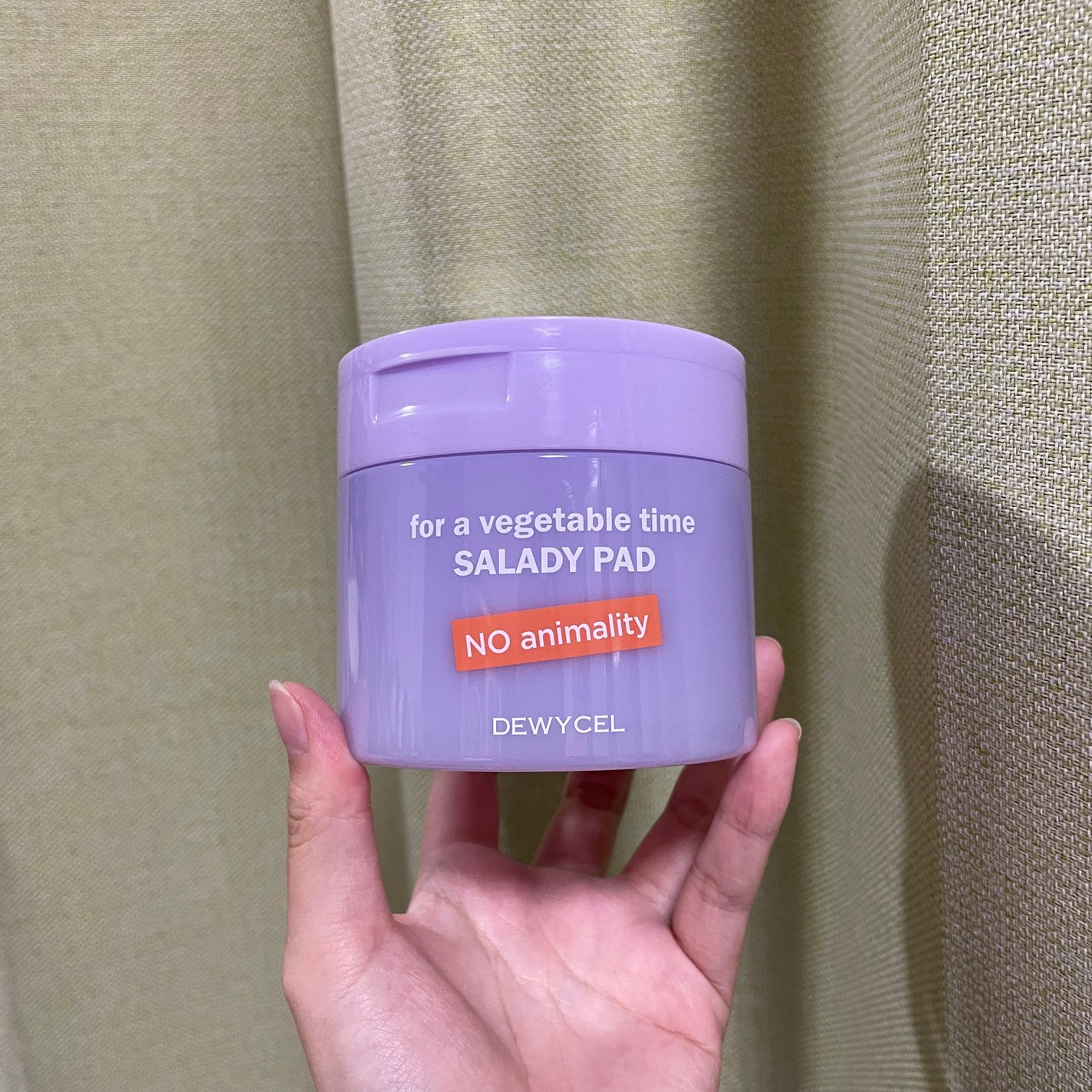 SALADY PAD 70EA/DEWYCEL/拭き取り化粧水を使ったクチコミ(2枚目)