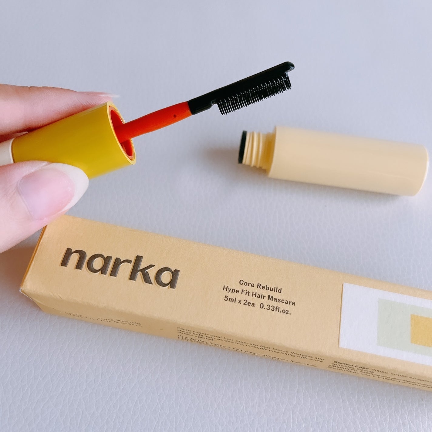 ハイプフィットヘアマスカラ/narka/その他スタイリングを使ったクチコミ(5枚目)