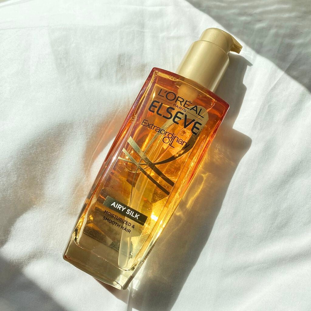 ロレアル パリ エクストラオーディナリー オイル エアリー シルク/ロレアル パリ/ヘアオイルを使ったクチコミ(1枚目)