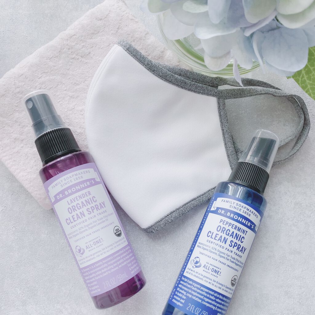 オーガニッククリーンスプレー   ラベンダー/Dr. Bronner's Magic Soaps(海外)/その他を使ったクチコミ(7枚目)