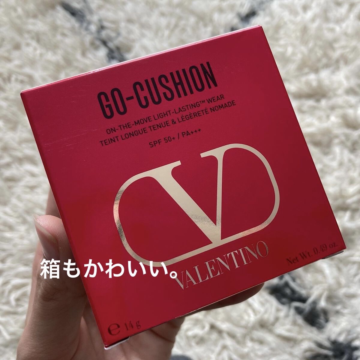 GO クッション/ヴァレンティノ ビューティ/クッションファンデーションを使ったクチコミ（2枚目）