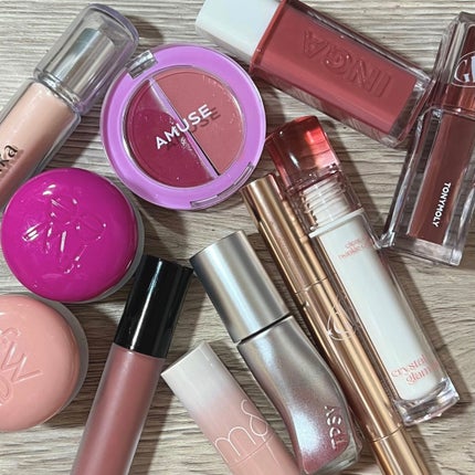 リップ&チークヘルシーバーム/AMUSE/ジェル・クリームチークを使ったクチコミ(1枚目)