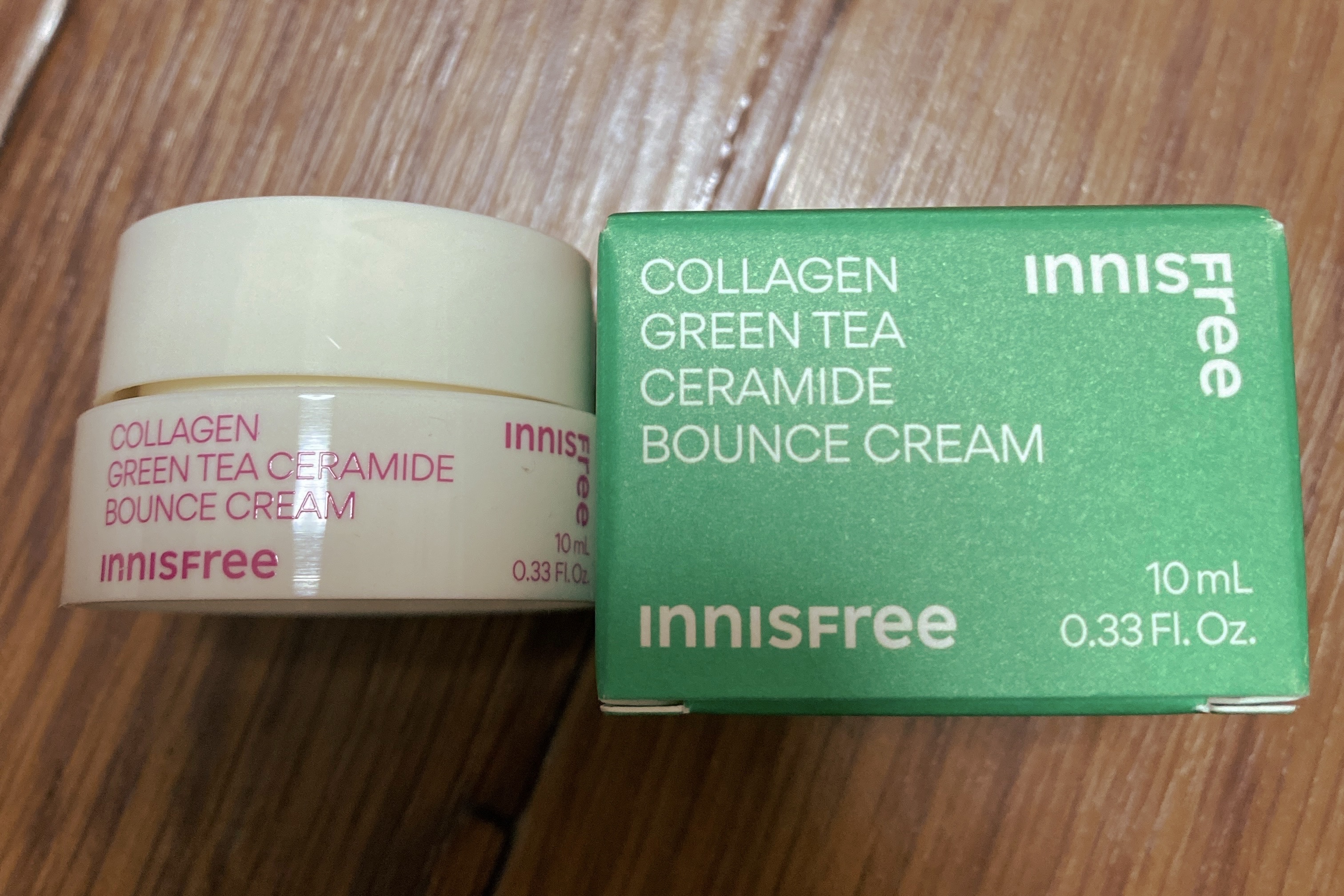 コラーゲン　グリーンティー　セラミド　バウンス　クリーム/innisfree/スキンケア・基礎化粧品を使ったクチコミ（1枚目）