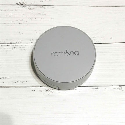 ゼロクッション/rom&nd/クッションファンデーションを使ったクチコミ(1枚目)