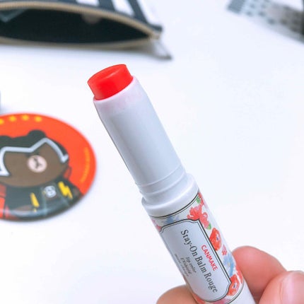 ステイオンバームルージュ/キャンメイク/口紅を使ったクチコミ(2枚目)