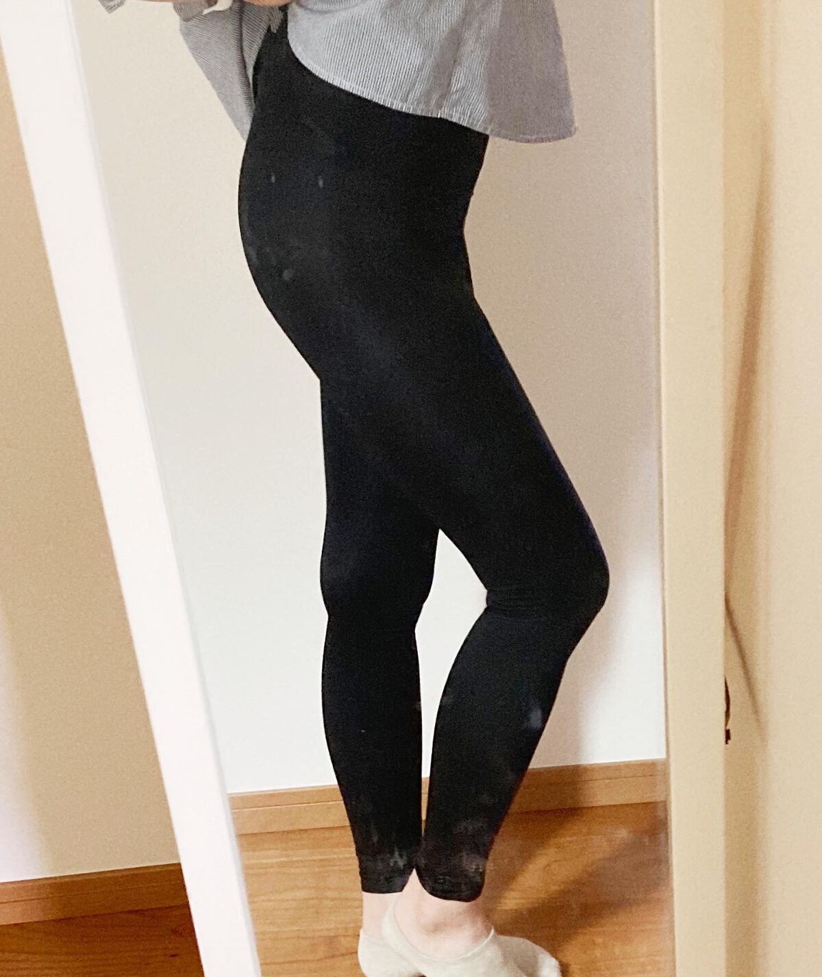 ベルミススリムレギンス/BELMISE/着圧ソックス・レギンスを使ったクチコミ（3枚目）