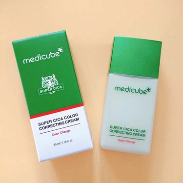 スーパーシカグリーントーンアップベース/MEDICUBE/化粧下地を使ったクチコミ（2枚目）