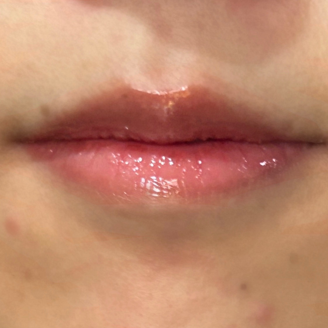 ジューシーベリープランピングリップオイル/TOCOBO/リップグロスを使ったクチコミ（3枚目）