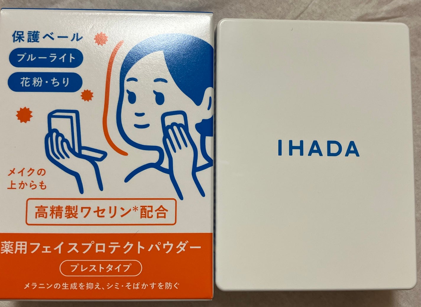 薬用フェイスプロテクトパウダー/IHADA/プレストパウダーを使ったクチコミ(1枚目)