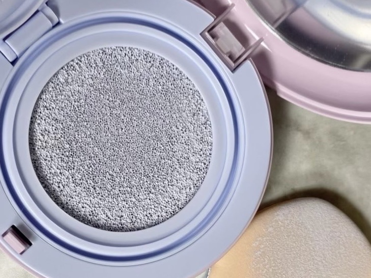 デューライクジェロー トーンアップクッション/espoir/化粧下地を使ったクチコミ（2枚目）