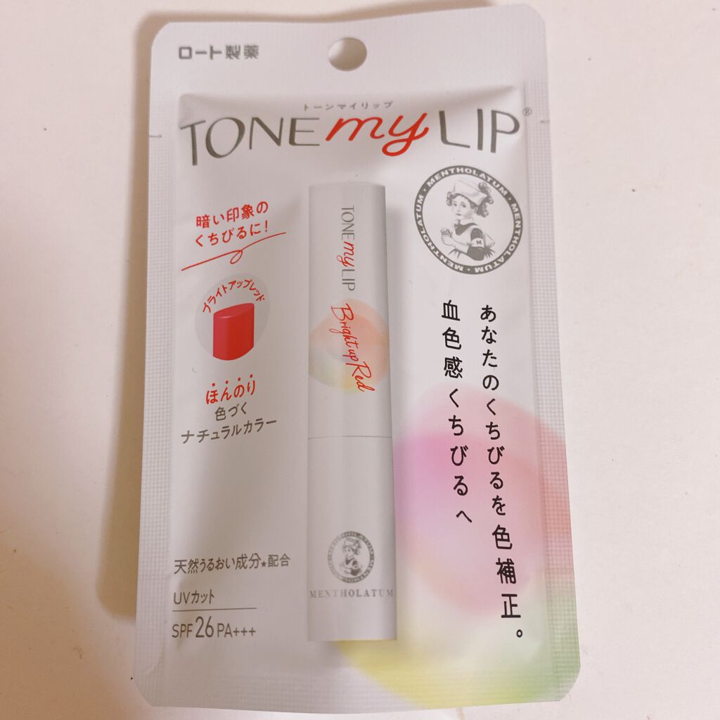 トーンマイリップ/メンソレータム/リップケアを使ったクチコミ(1枚目)