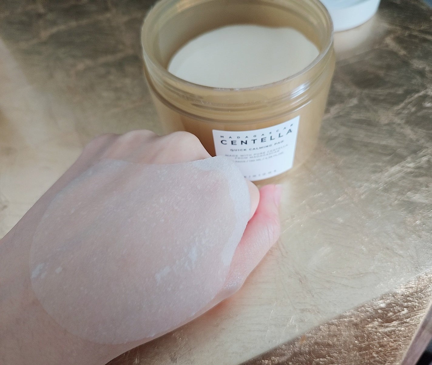 センテラ クイックカーミングパッド/SKIN1004/トナーパッドを使ったクチコミ(3枚目)