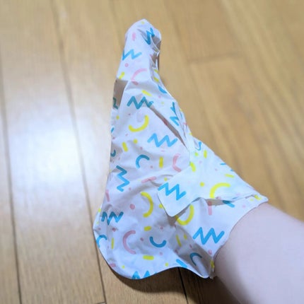 シルキーココナッツオイルフットマスク /MADFORCOS/レッグ・フットケアを使ったクチコミ(4枚目)