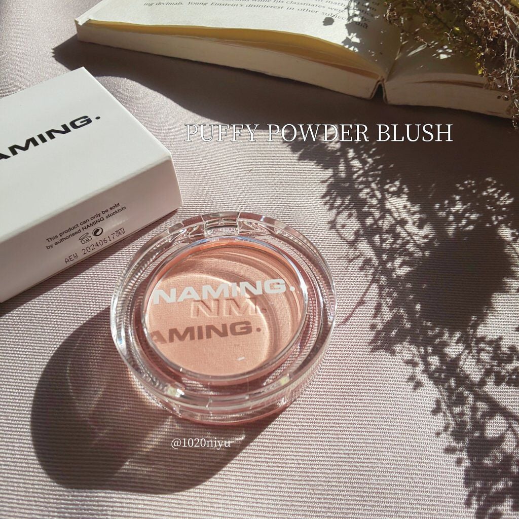 ネーミング フラッフィーパウダーブラッシュ/NAMING./パウダーチークを使ったクチコミ(1枚目)