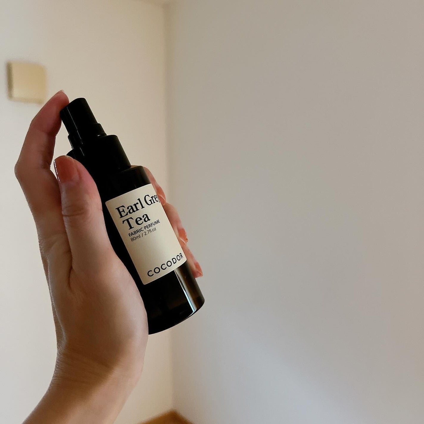 ファブリックパフューム アールグレイティー/COCODOR/ファブリックミストを使ったクチコミ(6枚目)
