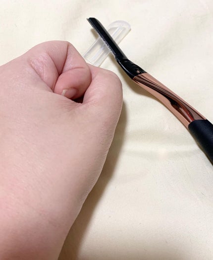 サロンプラス トーンアップ フェイススムーサー ホルダー(刃付き)/サロンプラス/シェーバーを使ったクチコミ(5枚目)