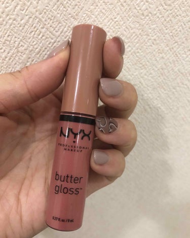 バターグロス/NYX Professional Makeup/リップグロスを使ったクチコミ（2枚目）