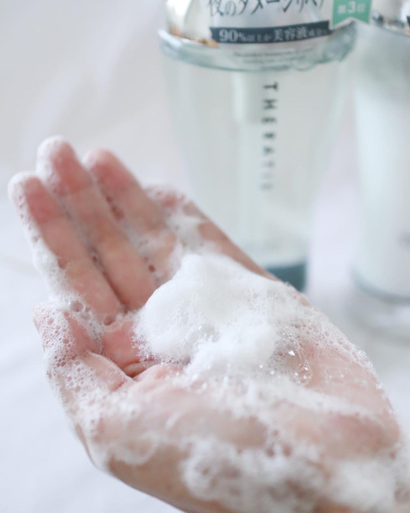 ナイトリペア シャンプー/ヘアトリートメント/THERATIS/シャンプー・コンディショナーを使ったクチコミ(3枚目)