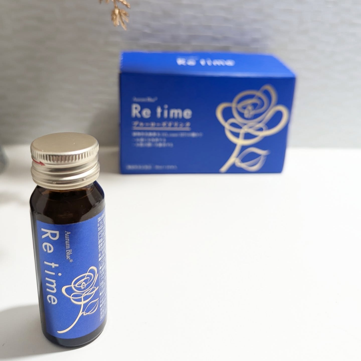Re time ブルーローズドリンク/オーラムブルー/美容ドリンクを使ったクチコミ（1枚目）