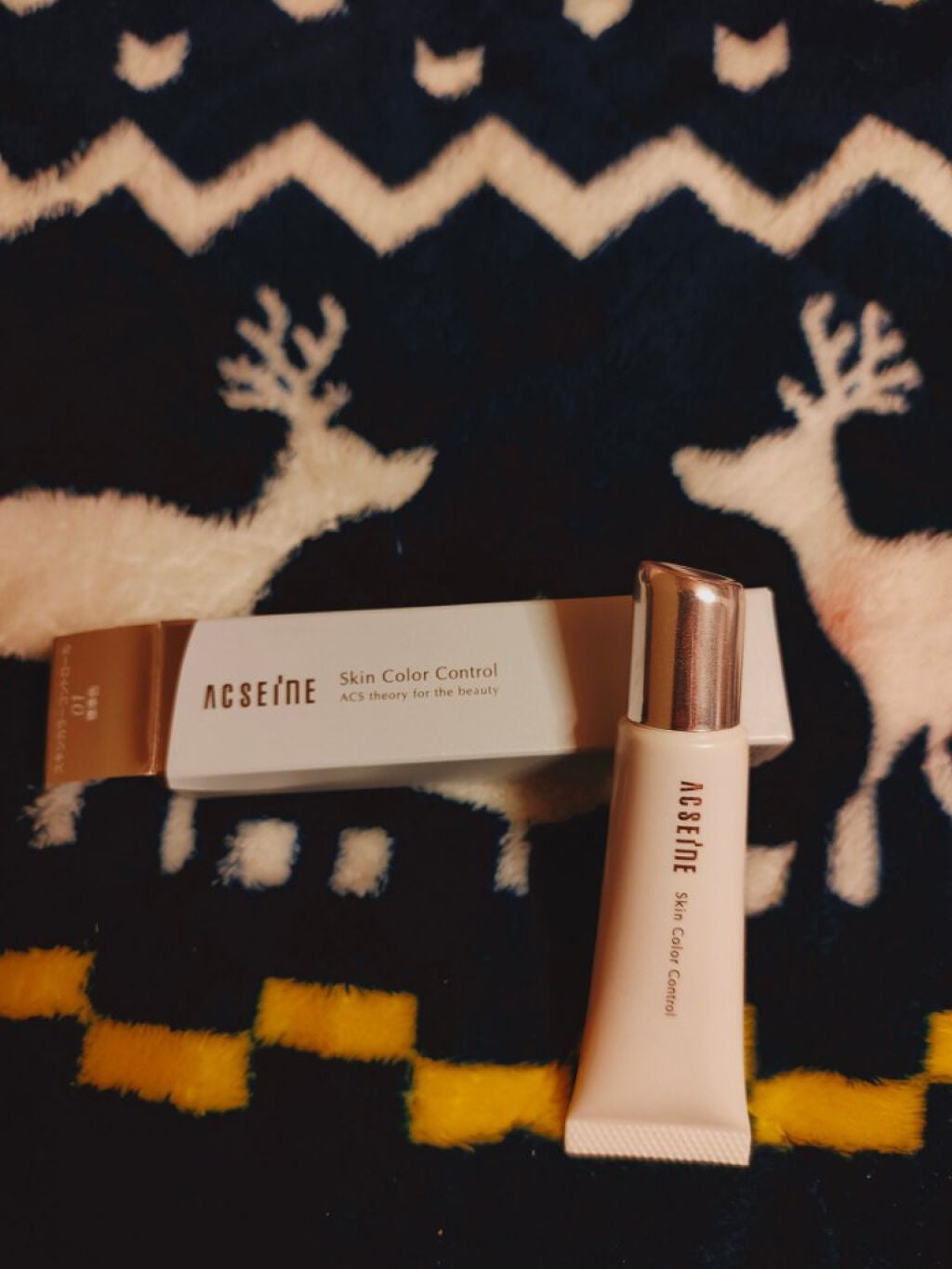 スキンカラーコントロール/ACSEINE/クリームコンシーラーを使ったクチコミ(1枚目)
