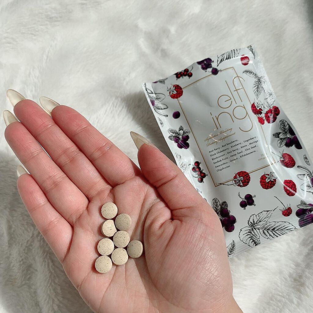 elfing/アンバー/美容サプリメントを使ったクチコミ（2枚目）