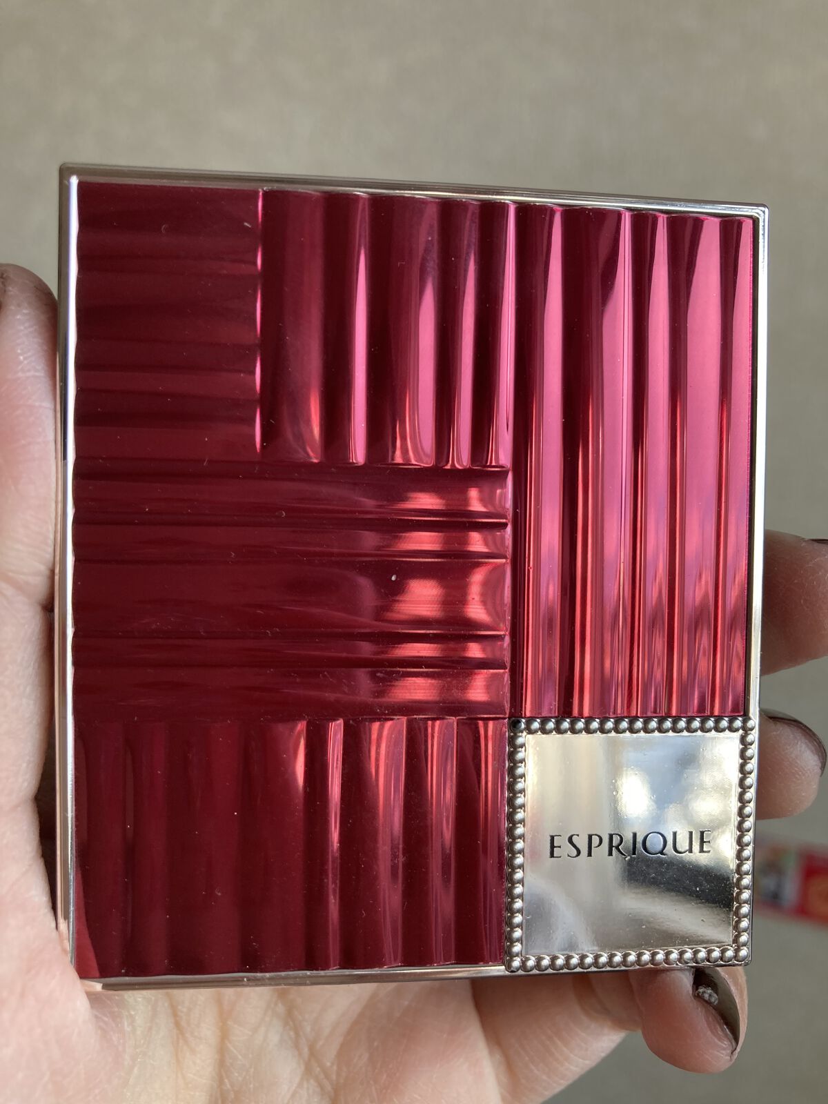 ピュアリーベール チーク PK-1 クリームピンク/ESPRIQUE/パウダーチークを使ったクチコミ（2枚目）