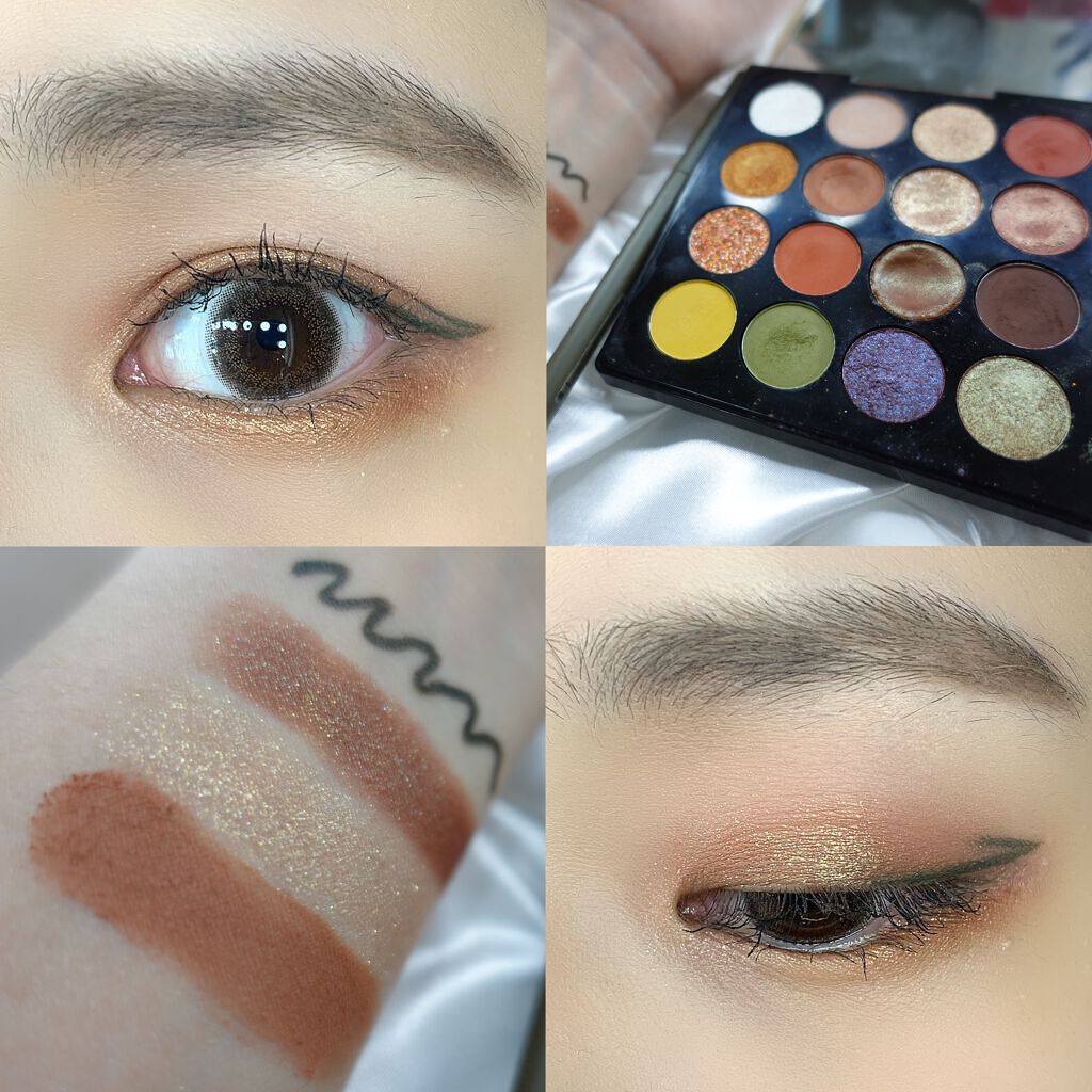 大英博物館 エジプトシリーズ アイシャドウパレット/ZEESEA/アイシャドウパレットを使ったクチコミ（2枚目）