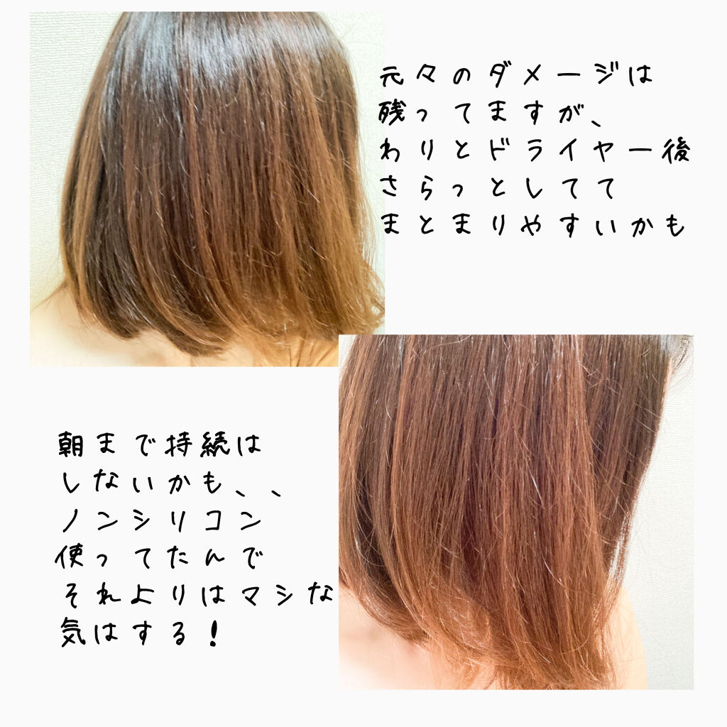 THE BEAUTY 髪のキメ美容シャンプー／コンディショナー＜モイストリペア＞	/エッセンシャル/市販シャンプーを使ったクチコミ（2枚目）