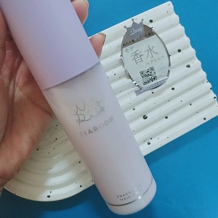 フレグランスヘアミルク ホワイトブーケ/TIAROOM/ヘアミルクを使ったクチコミ(3枚目)