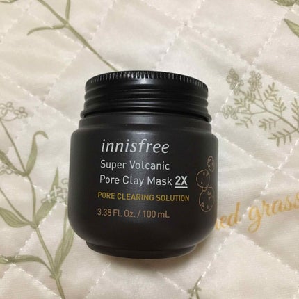 スーパーヴォルカニック ポア クレイマスク/innisfree/洗い流すパック・マスクを使ったクチコミ(1枚目)