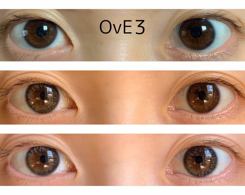 OvE(オヴィ) 1day/OvE/ワンデー(1DAY)カラコンを使ったクチコミ(2枚目)